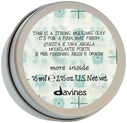 Davines More Inside Strong Moulding Clay – Matte Finish Hair Wax 75ml