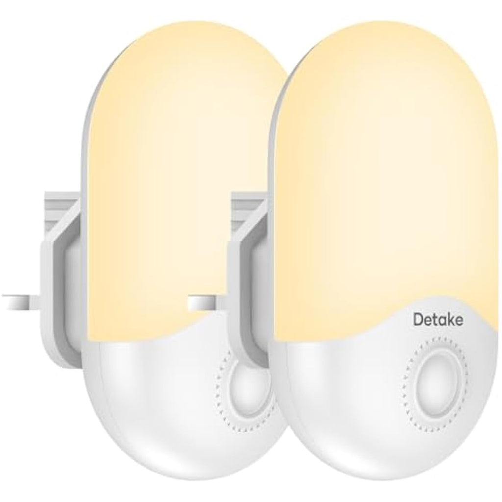 LED Night Light | 2 Pack Dusk to Dawn Sensor Warm White