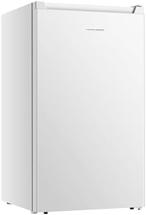 Fridgemaster MUZ4860E Undercounter Freezer, 61L, 48cm Wide – White
