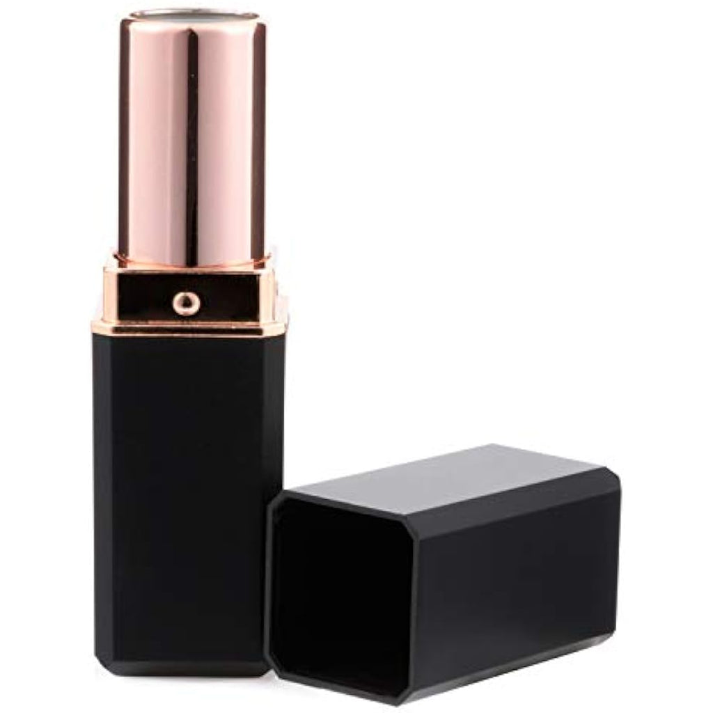 10Pcs Black Empty Lipstick Tubes – Square DIY Lip Balm Containers
