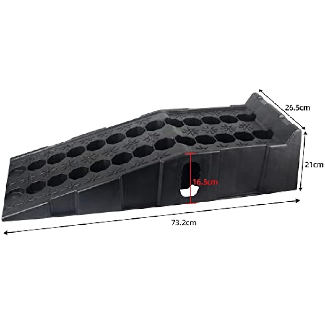 DAYUAN 7 Ton Heavy Duty Plastic Car Ramps for Vehicle Service - 2 Pack