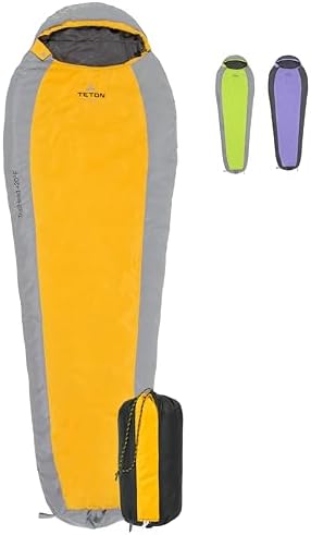 TETON Sports TrailHead Ultralight Sleeping Bag - 20°F Cold Weather Gear