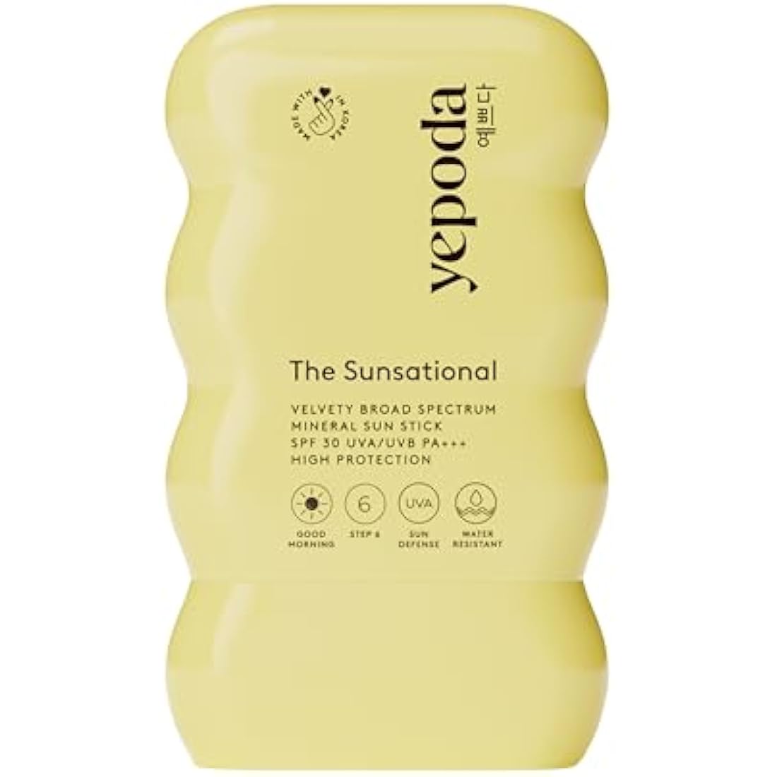 Yepoda The Sunsational - SPF 30 Mineral Sunstick, Reef Safe Korean Sunscreen