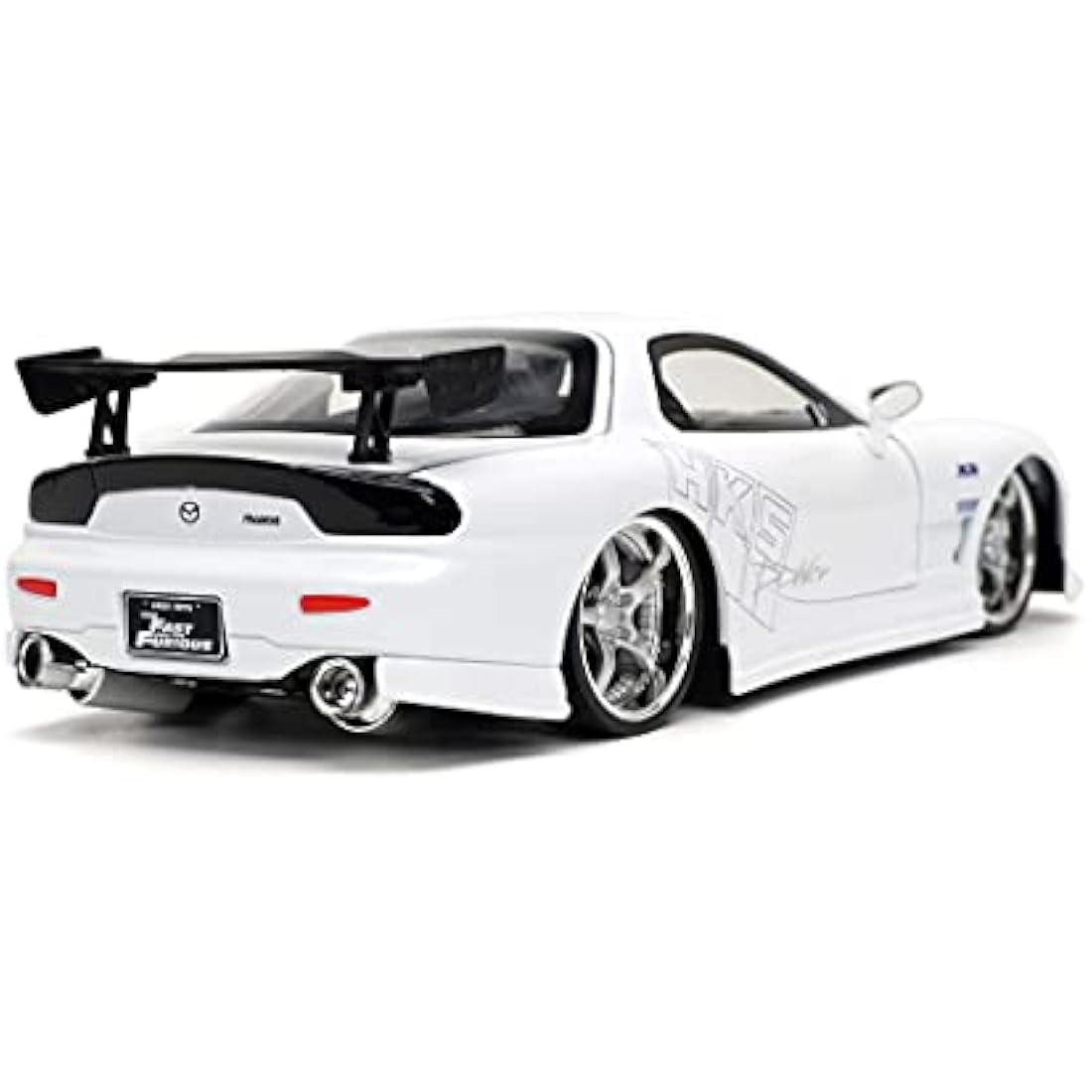 Jada Toys Fast & Furious 1993 Mazda RX-7 1:24 Diecast Model Car – White