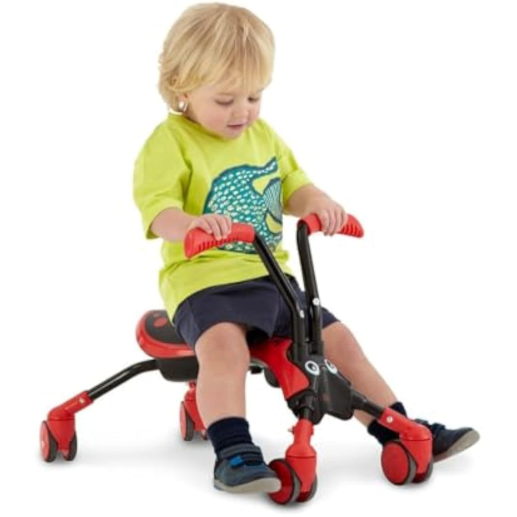 Scramblebug 4-Wheel Balance Bike – Foldable Beetle Ride-On for Ages 1-3