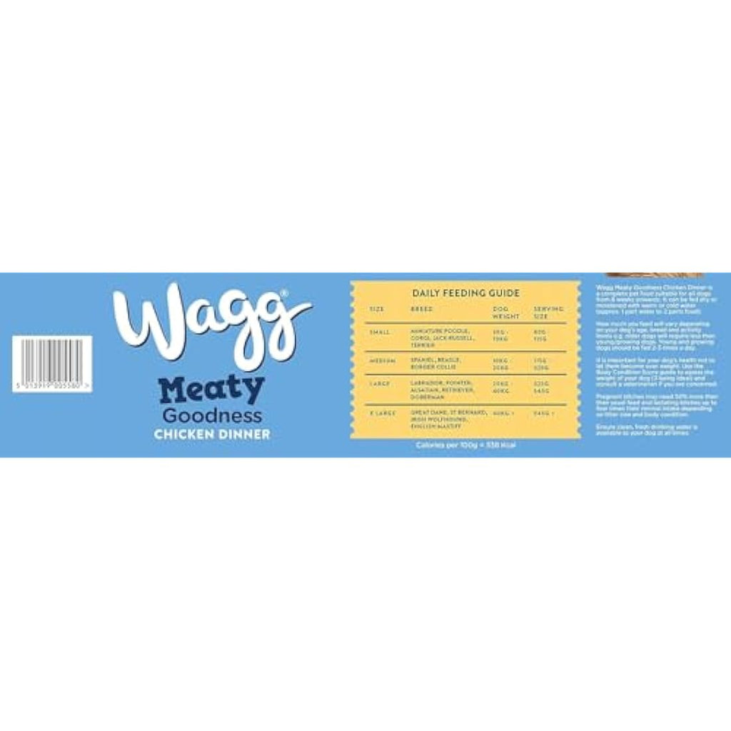 Wagg Chicken Dinner Dry Adult Dog Food – Meaty & Complete 12kg