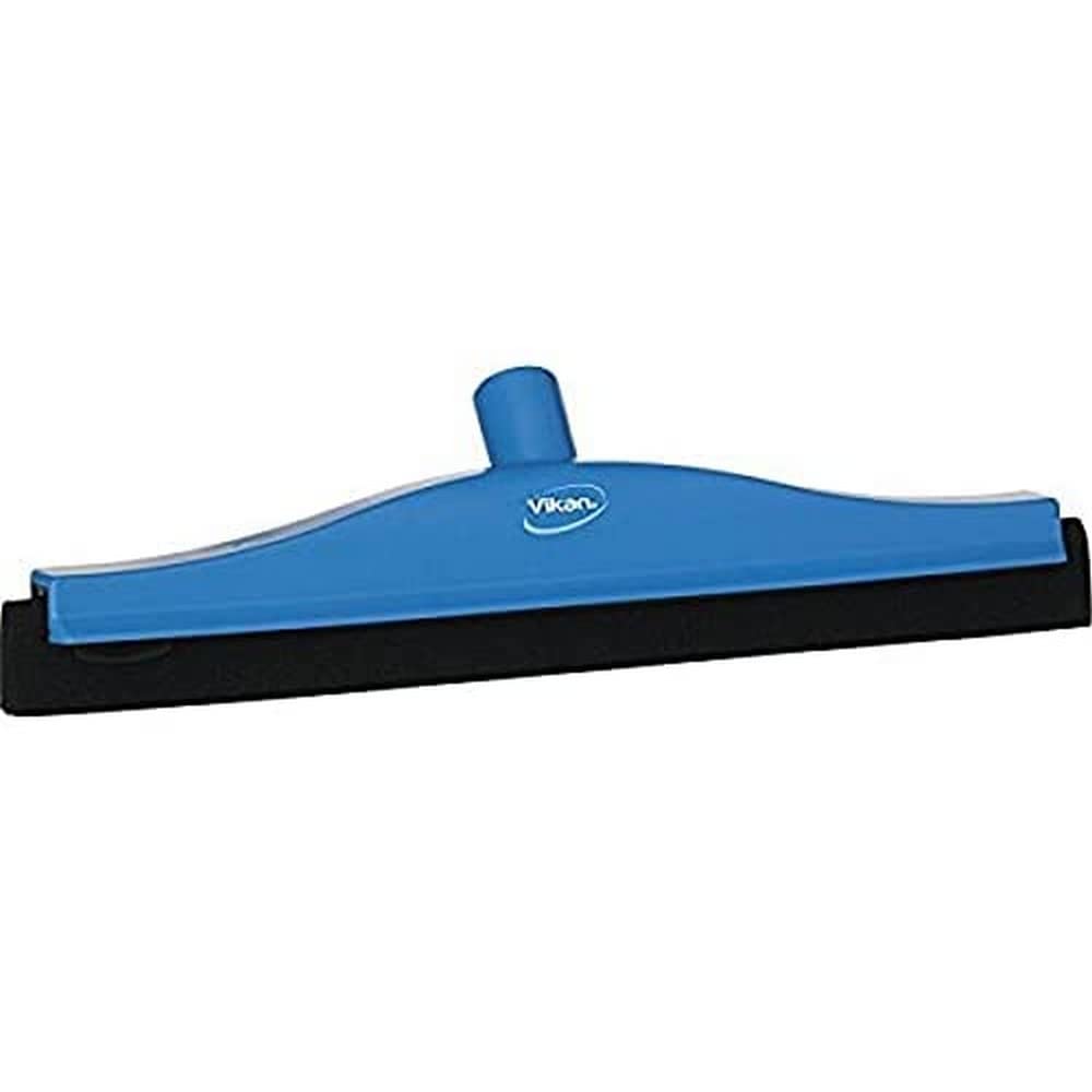 Vikan 77543 Double-Bladed Floor Squeegee with Cassette, Blue, 600 mm