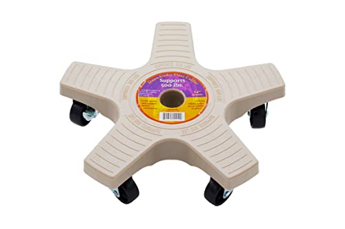 Bosmere Down Under Plant Caddie – 14" Heavy Duty Rolling Pot Mover