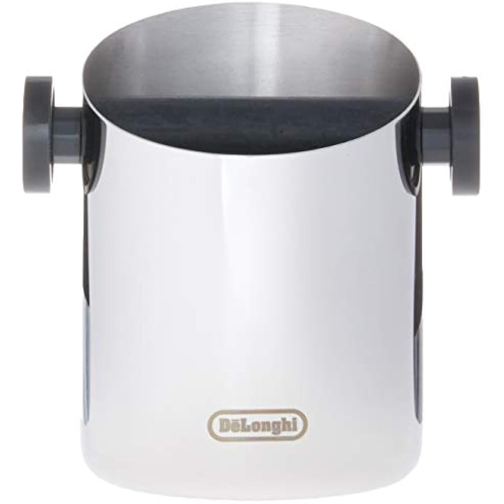 De'Longhi Coffee Knock Box – Stainless Steel Espresso Grounds Bin