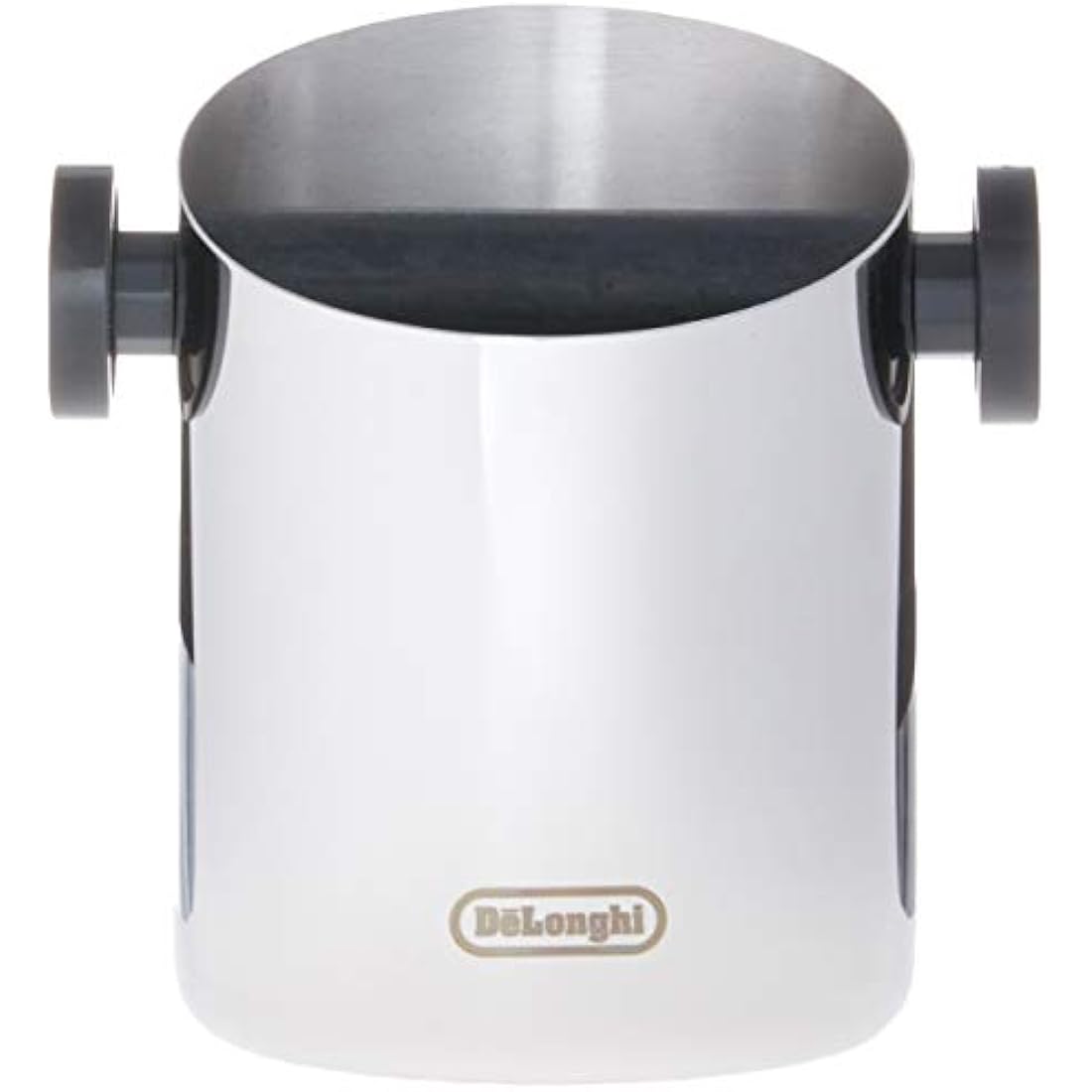 De'Longhi Coffee Knock Box – Stainless Steel Espresso Grounds Bin