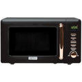 Haden Salcombe 800W Digital Microwave – 20L Black & Copper Oven