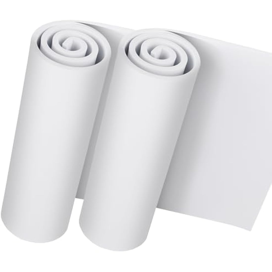 Do²ping White EVA Foam Sheets – 6mm High Density Craft Foam, 2-Pack