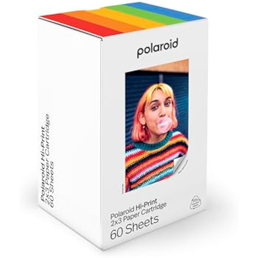 Polaroid Hi-Print 2x3 Photo Paper Cartridges - 60 Sheets Triple Pack