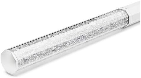Swarovski Crystalline Ballpoint Pen – White Lacquer with 400+ Crystals