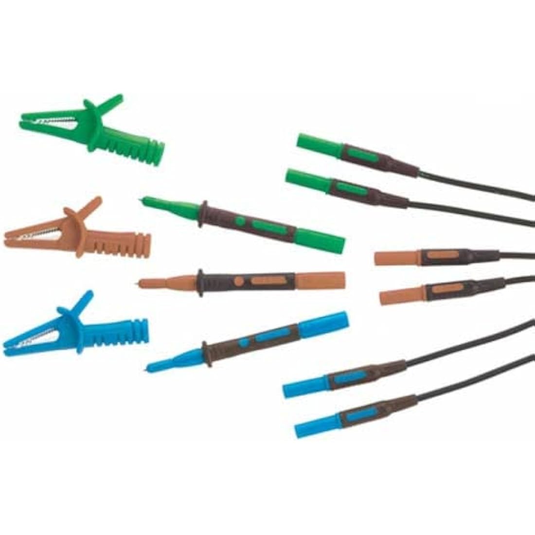 Kewtech ACC063 Distribution Test Leads for KT64/A & KT65 | G7 Croc Clips