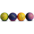SPORTSPET Tough Bounce Natural Rubber Dog Balls - 4 Pack (65mm)