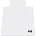 Kuyal Heavy Duty Office Chair Mat for Carpet | Clear 36" x 48" with Lip