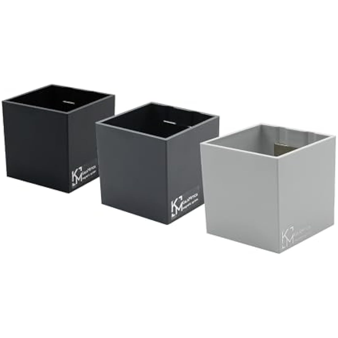 KalaMitica Magnetic Storage Cubes – Set of 3 Planter Pots for Walls