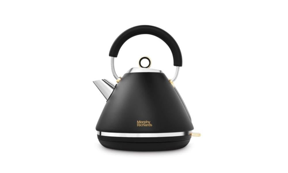 Morphy Richards Accents Pyramid Kettle | 1.5L Rapid Boil - Soft Gold