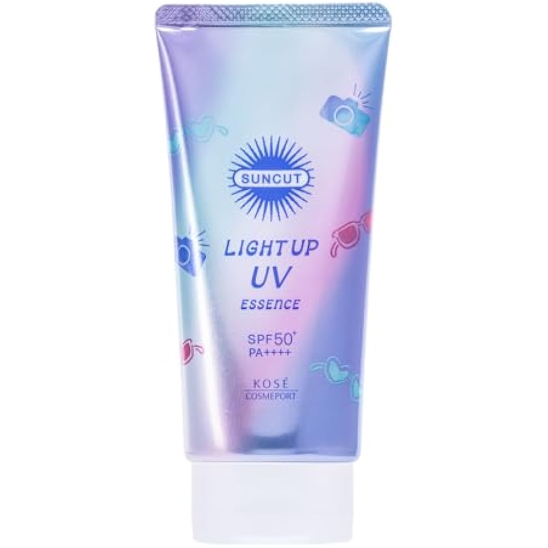 Kose Suncut Light Up UV Essence SPF50+ PA++++ - Brightening Sunscreen 80g