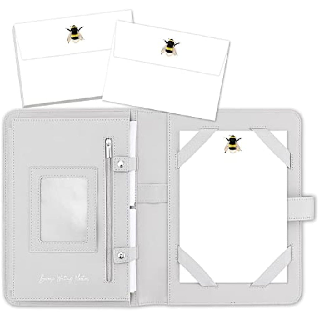 Me Loovely Bumble Bee A5 Letter Writing Paper & Envelopes Set with Organiser