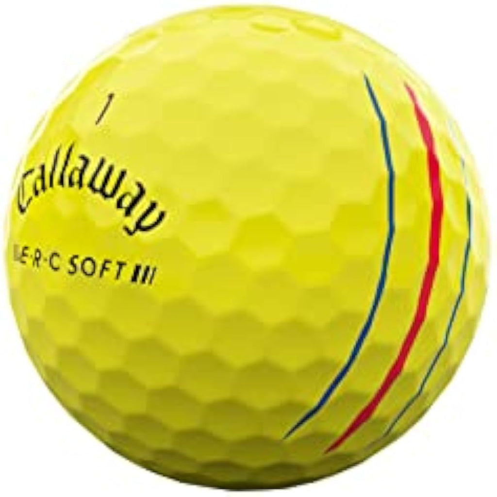 Callaway ERC Soft Golf Balls 2023 – Triple Track Dagger Alignment