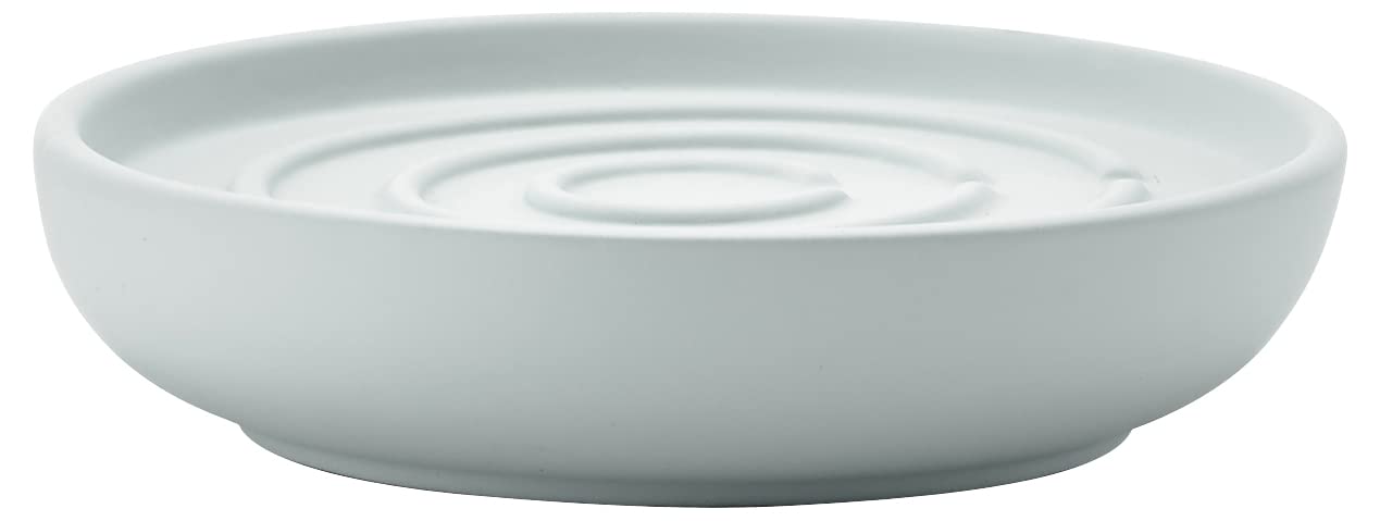Zone Denmark Nova Porcelain Soap Dish – Green Soft Touch Coating