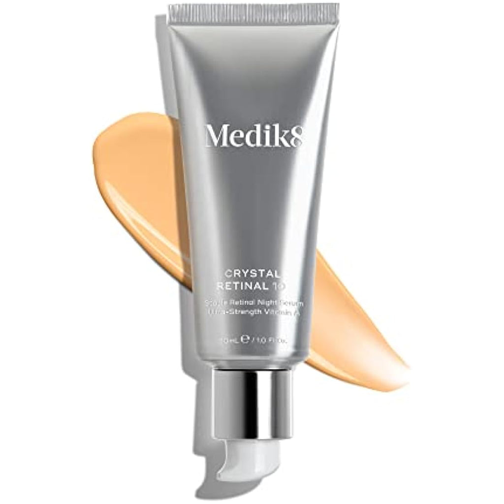 Medik8 Crystal Retinal 10 – 0.1% Retinaldehyde Night Serum, 30ml
