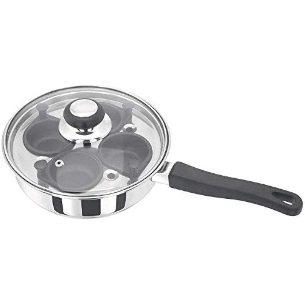 Judge 4-Cup Egg Poacher & Stainless Steel Induction Frying Pan, 20cm