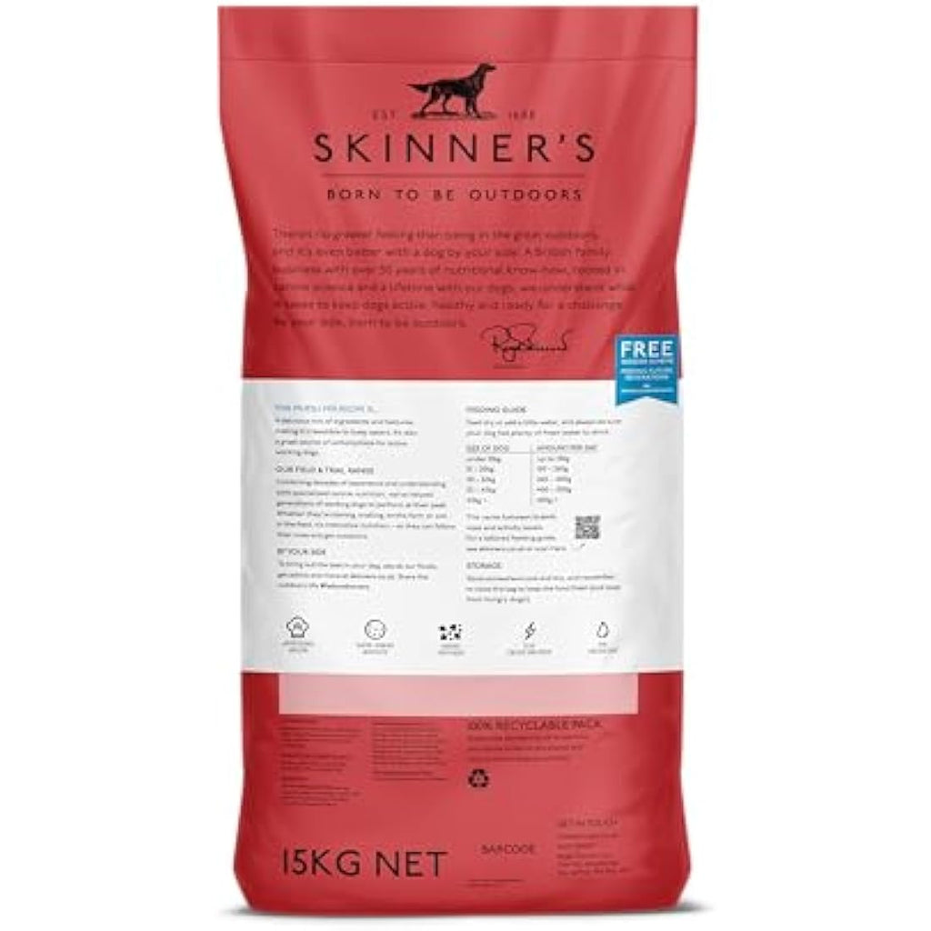 Skinner’s Field & Trial Muesli Mix – Complete Dry Dog Food, 15kg