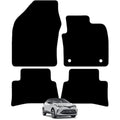 Jolof Store Toyota C-HR 2017-2024 Tailored Car Floor Mats – Black Carpet