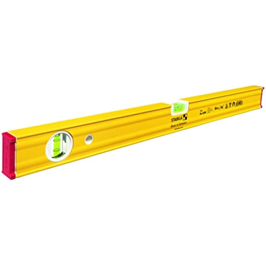 Stabila 80 ASM Magnetic Spirit Level | 2 Vial Measuring Tool – 60cm