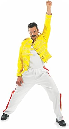 80s Rock Costume for Men –  Retro 1980s Fancy Dress Outfit
