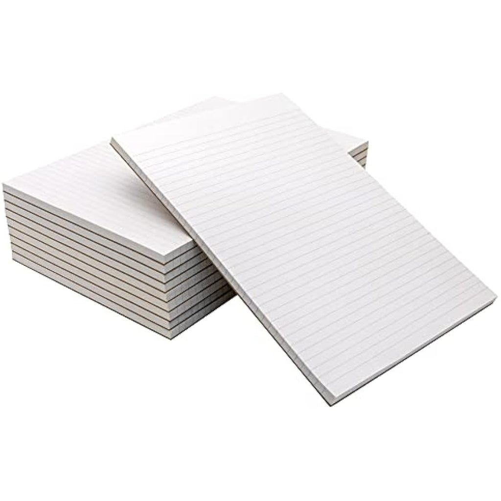 Pukka Pad A4 Ruled Memo Pad – 10 Pack, 160 Pages, Glue Top-Bound