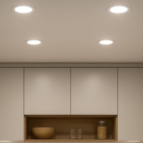 Jolof Store – Pack of 20 18W LED Recessed Downlights, 4200K Neutral White