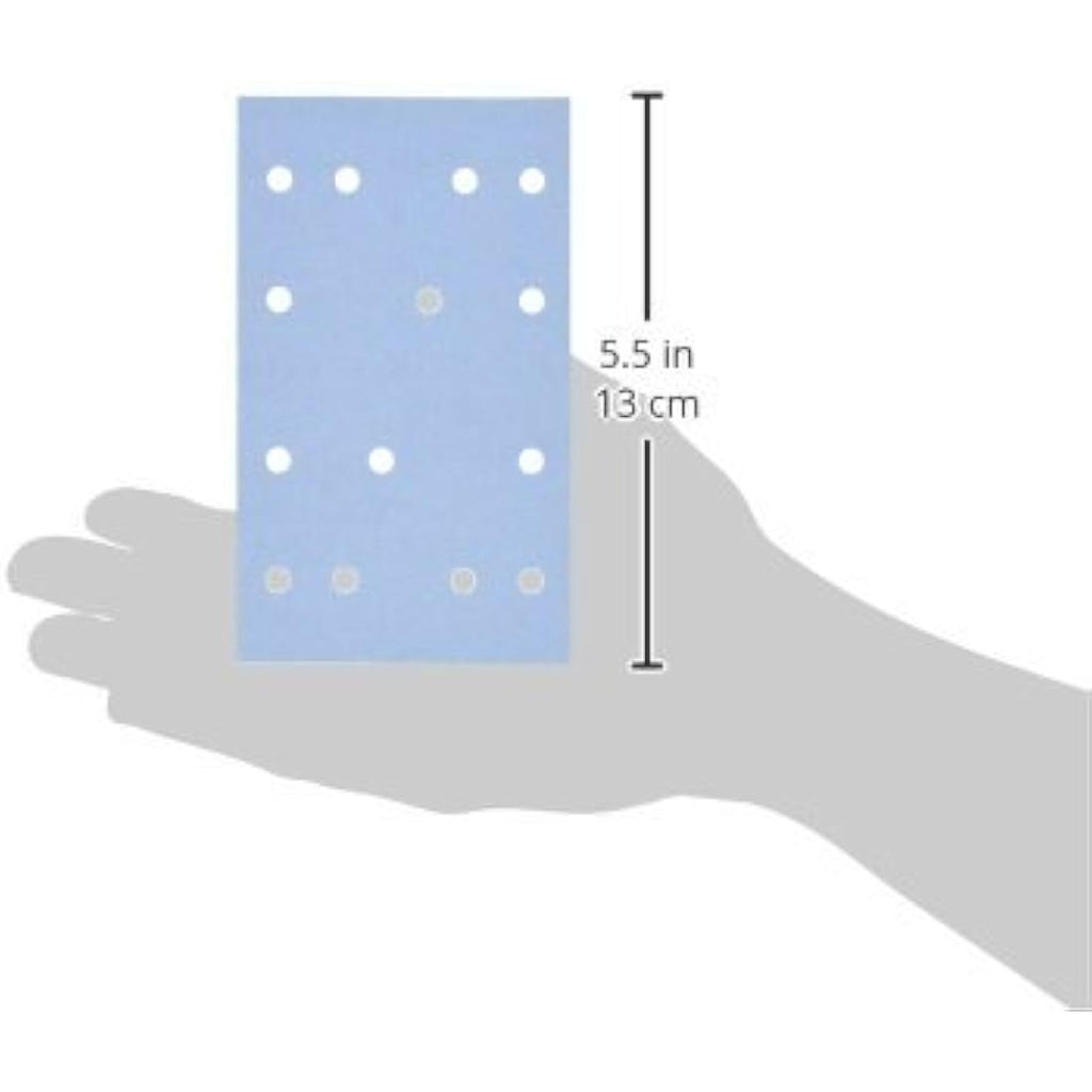 Festool P120 Granat Abrasive Sheets 80x133mm - 100 Pack Blue