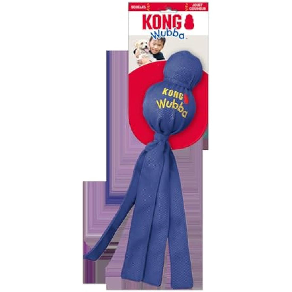 KONG Wubba Dog Toy – Durable Squeaky Tug & Toss Toy, X-Large