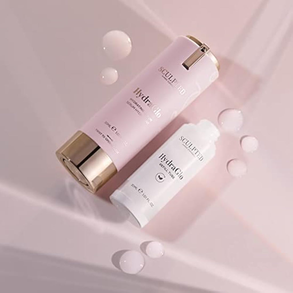 Sculpted by Aimee HydraGlo Serum | Hydrating Face Serum with Hyaluronic Acid