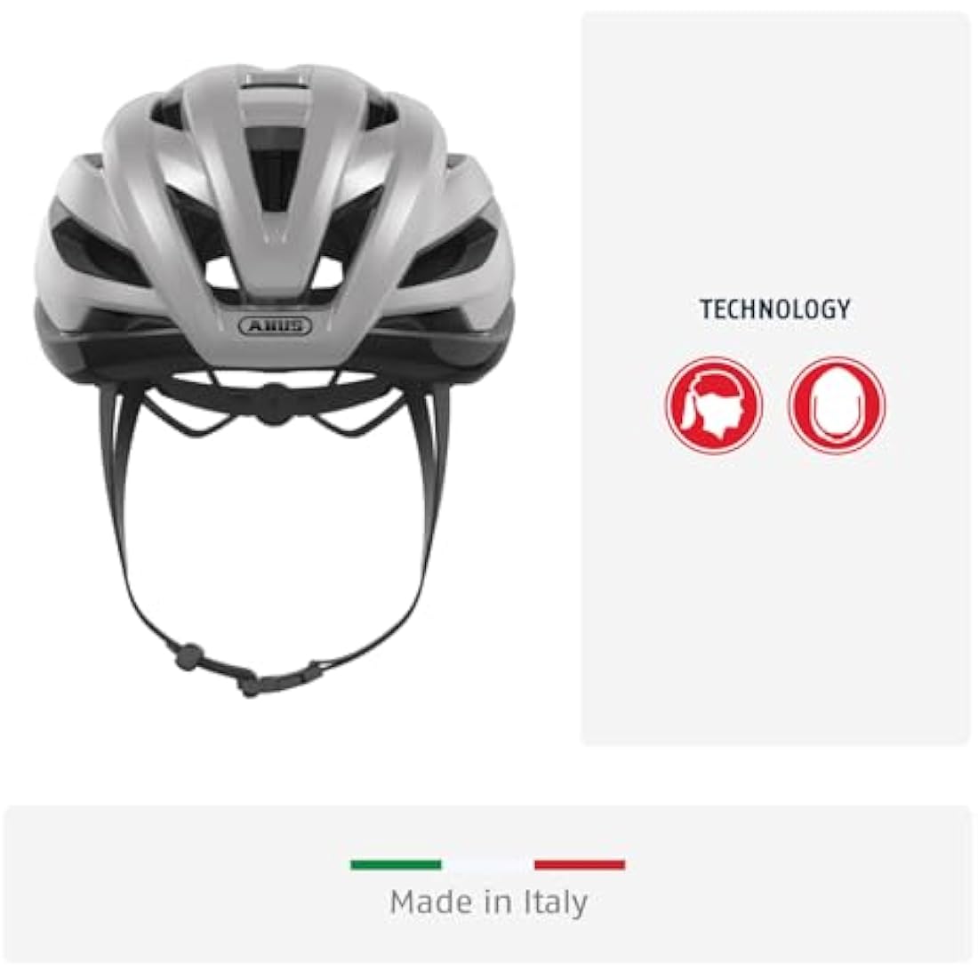 ABUS StormChaser Road Bike Helmet – Lightweight Vented Cycling Helmet