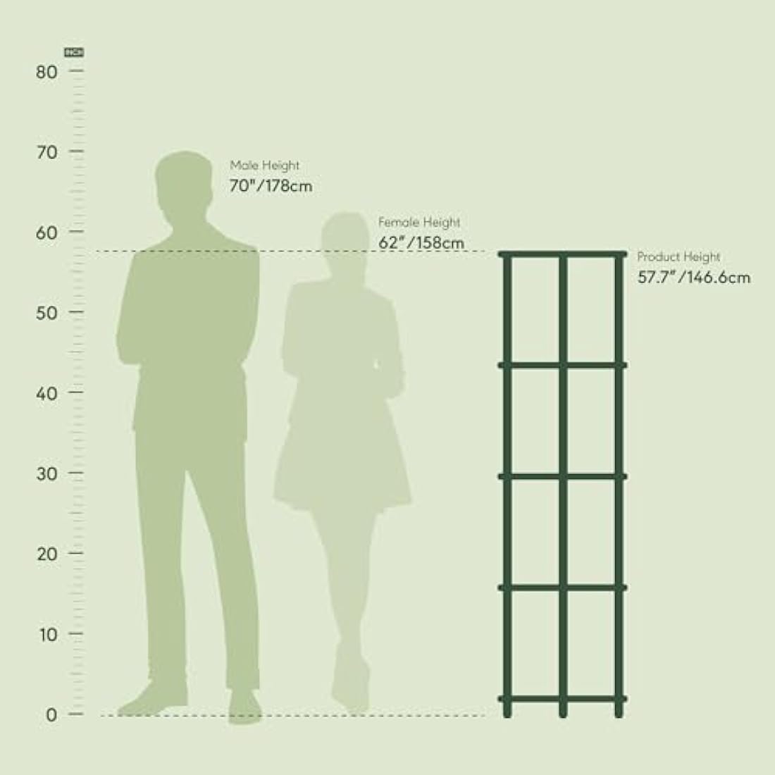 Furinno 5-Tier Corner Display Rack – Modern Space Saving Shelving Unit