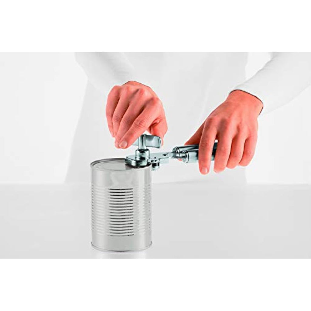 RÖSLE Stainless Steel Can Opener – Ergonomic Pliers Grip Tin Opener