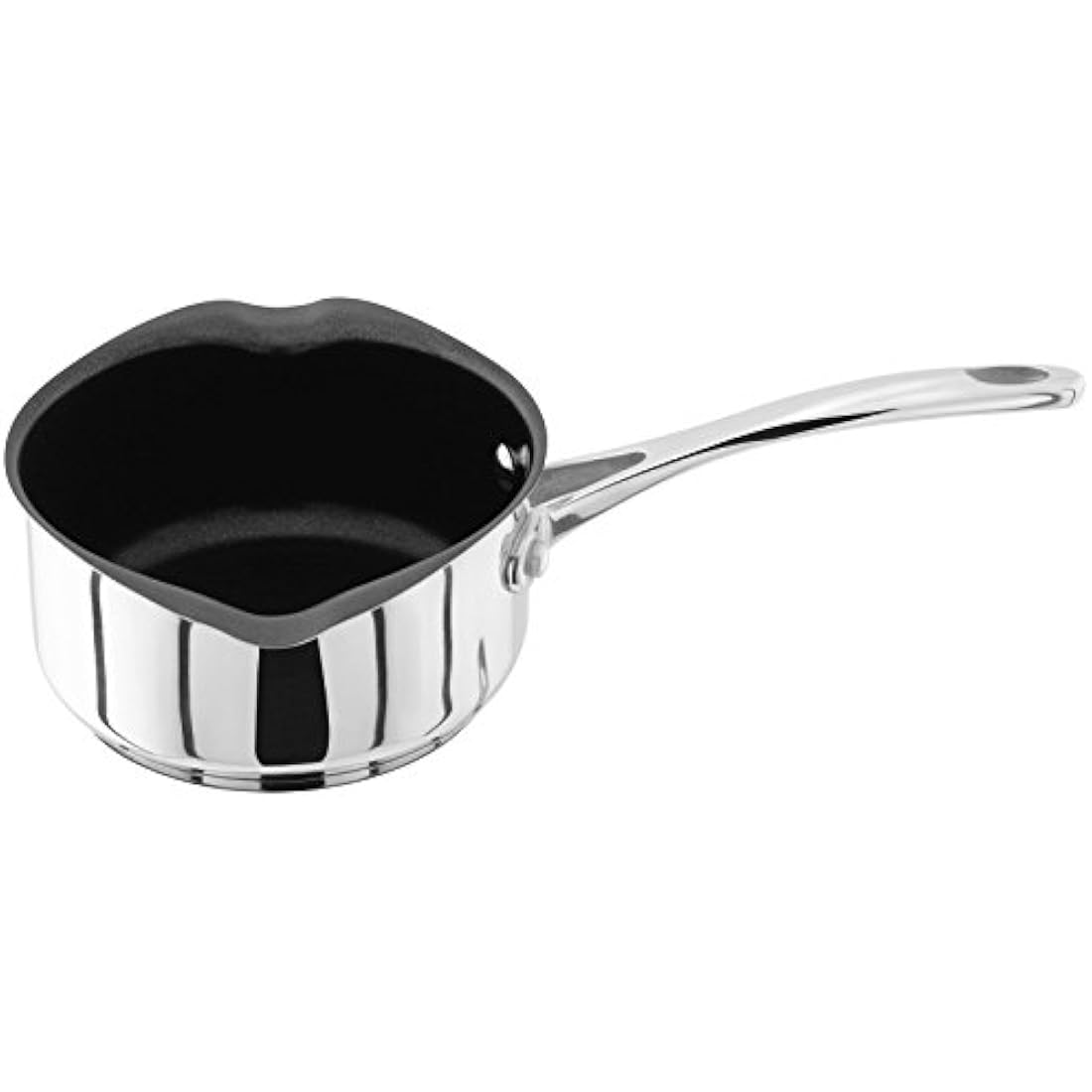 Stellar 7000 Stainless Steel 14cm Non-Stick Milk Pan with Pouring Lips
