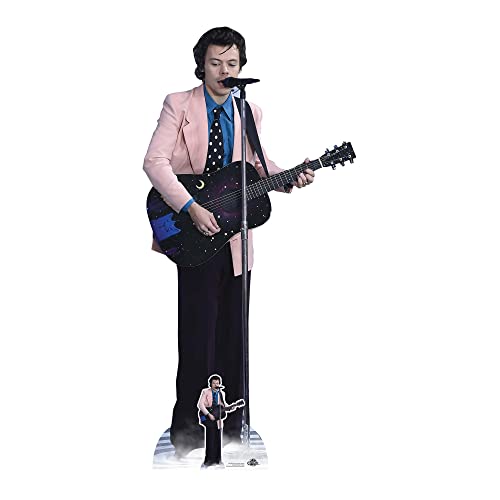 Harry Styles Pink Jacket Lifesize Cardboard Cutout by Star Cutouts