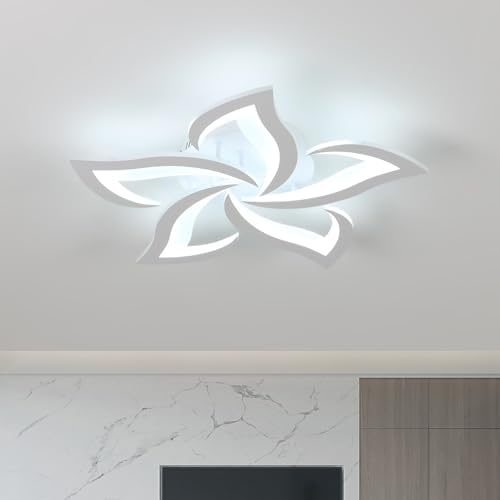 Comely Dimmable LED Ceiling Light | 40W Modern Acrylic Lamp with Remote