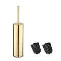 BGL Gold Toilet Brush Holder | 304 Stainless Steel Round Floor Stand