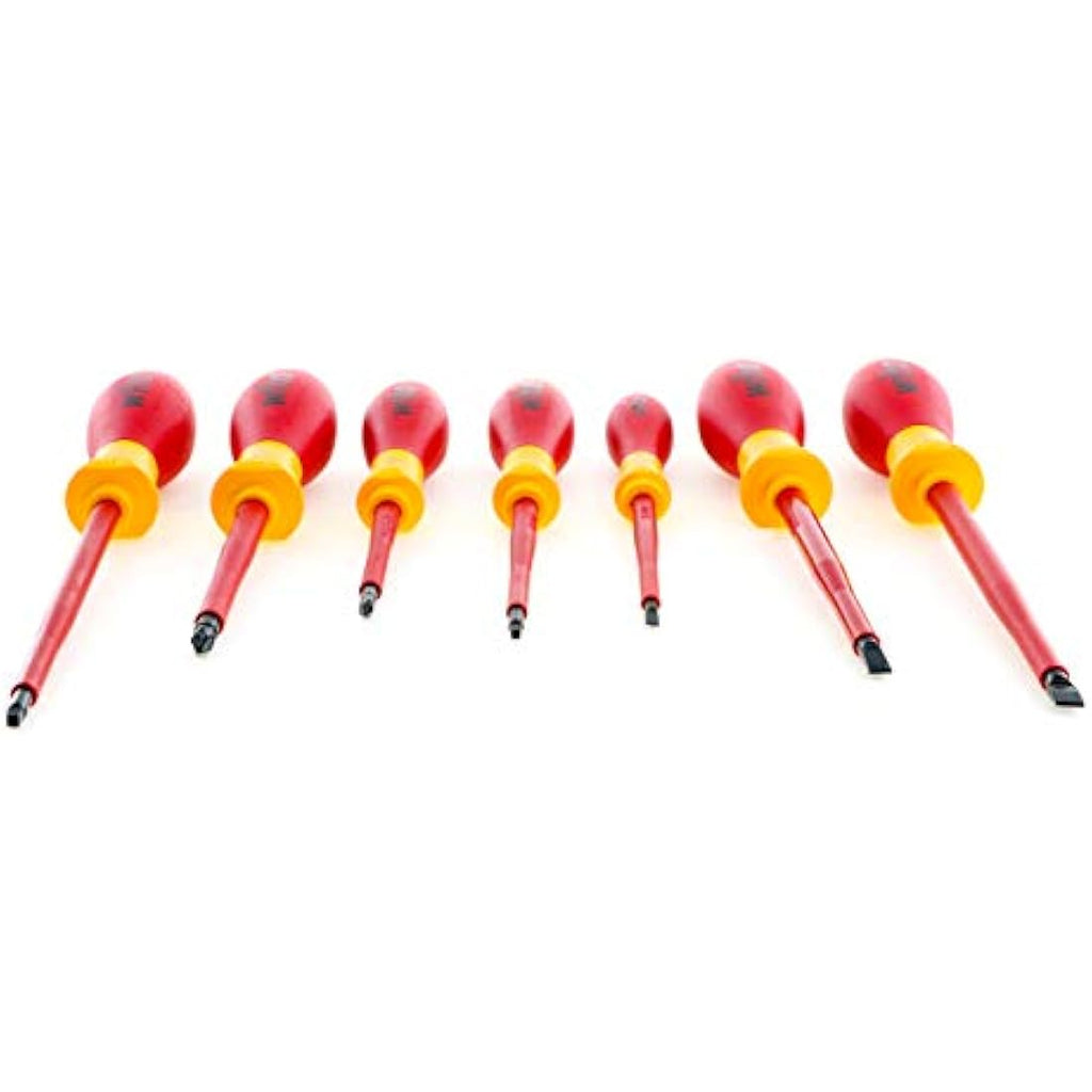 Wiha 32097 7-Piece Insulated SoftFinish Screwdriver Set - 1000V Rated