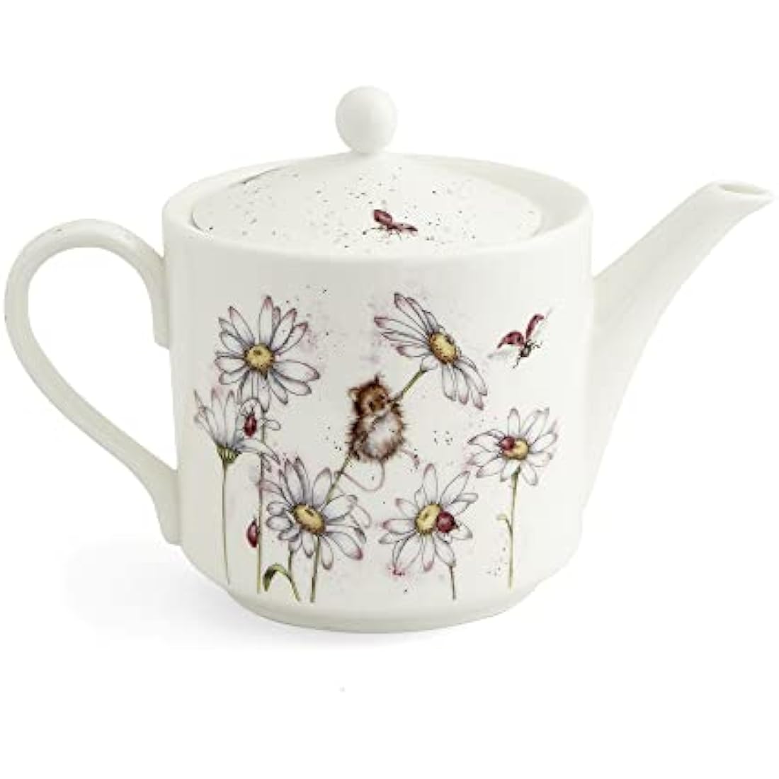 Wrendale Designs Oops A Daisy Teapot | Royal Worcester Ceramic 1.13L