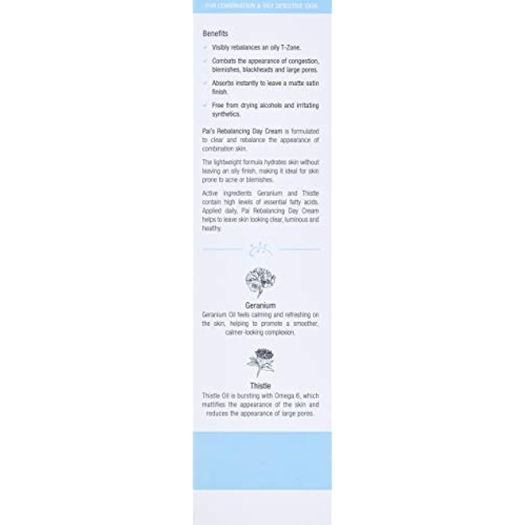 Pai Skincare The Pioneer Mattifying Moisturiser for Oily Skin | 50ml