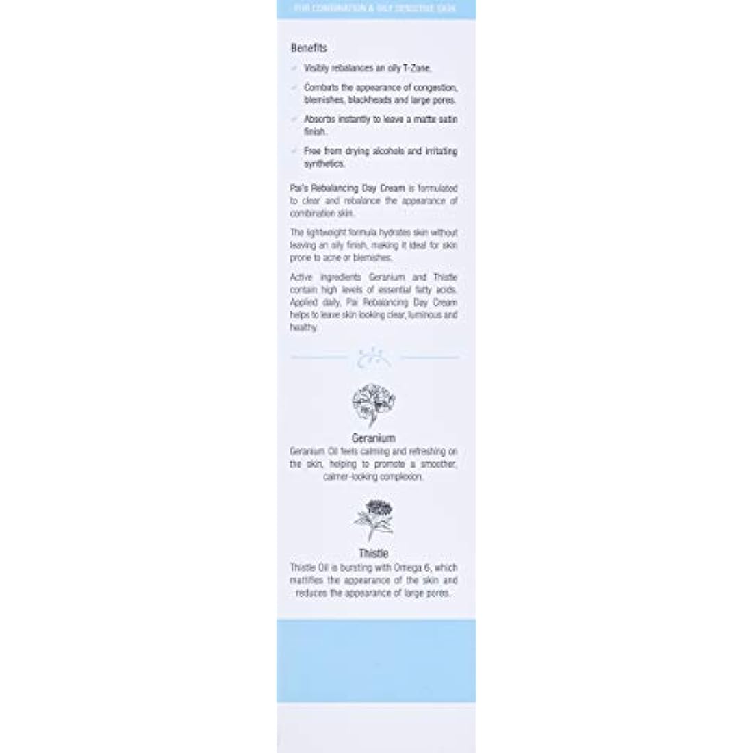 Pai Skincare The Pioneer Mattifying Moisturiser for Oily Skin | 50ml