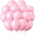 Ainiv 60 PCS Pink Macaron Latex Balloons | 12-Inch Matte Party Decor